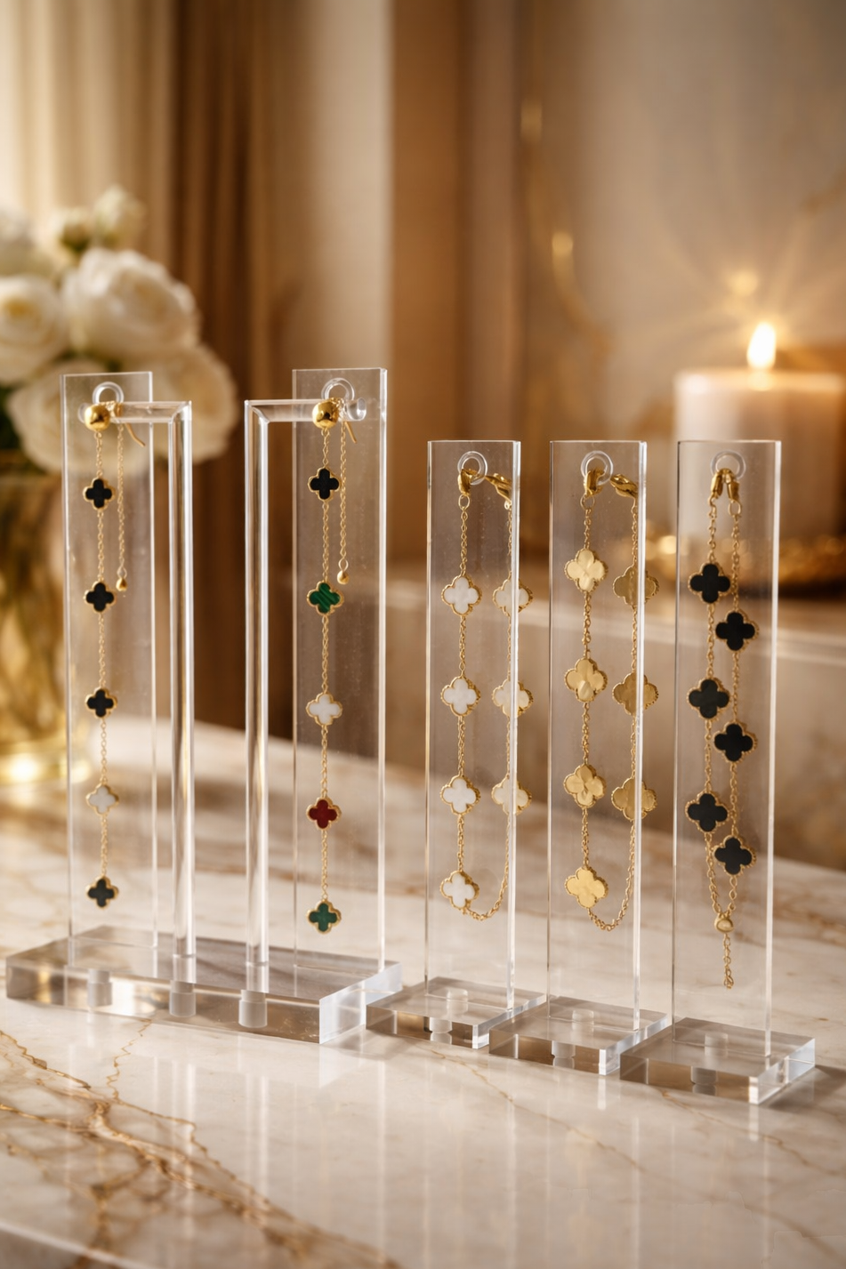 GoldClover Bracelate