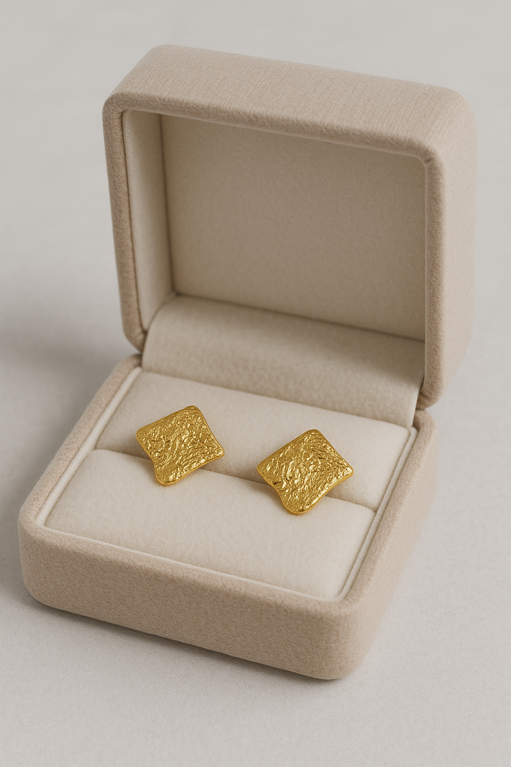 Molten Gold Fold Studs