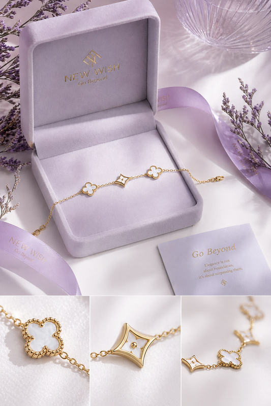 Starlight Clover Bracelet