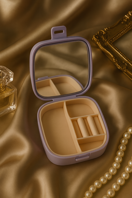 NewWish Butterfly Lavender Jewelry Box