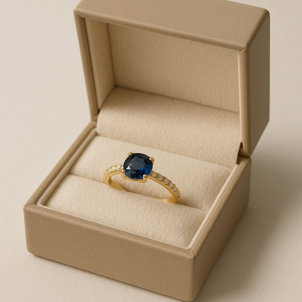 Celestial Blue Sapphire Ring