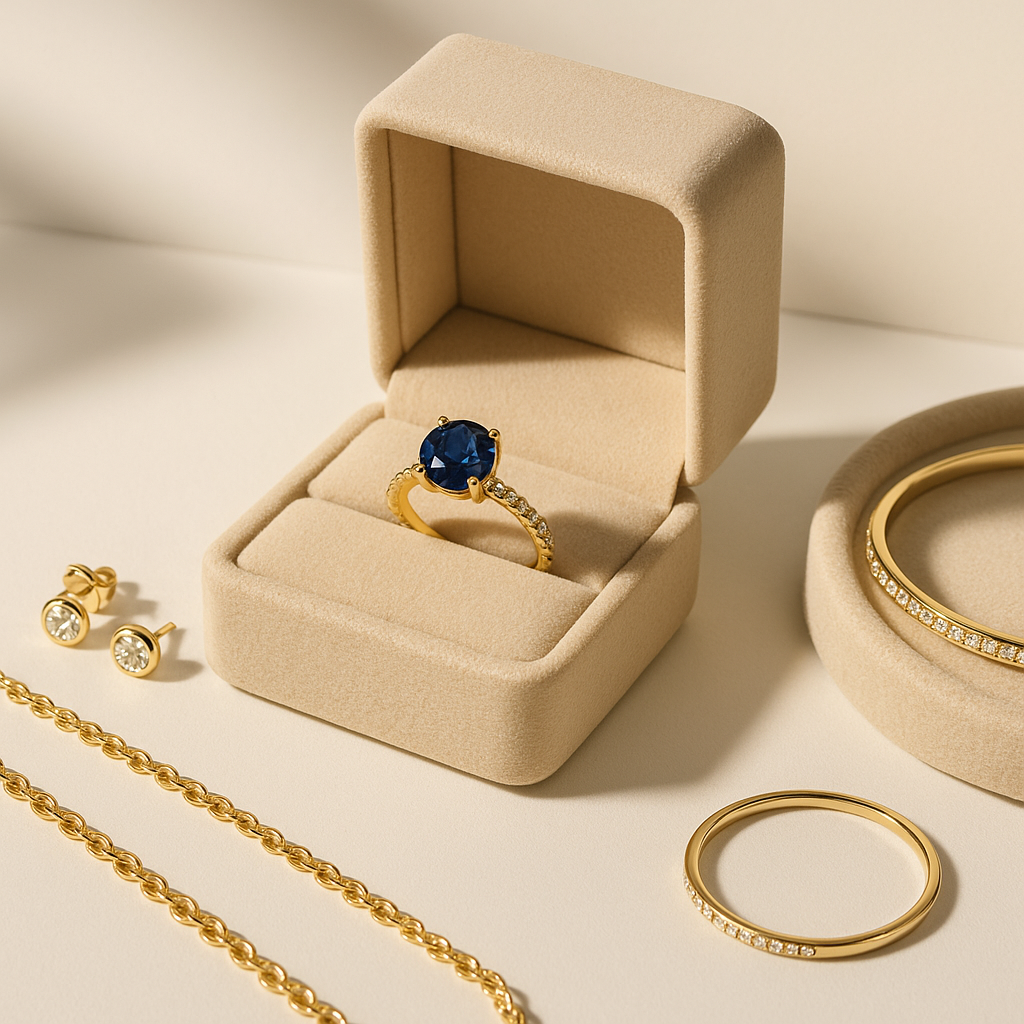 Celestial Blue Sapphire Ring