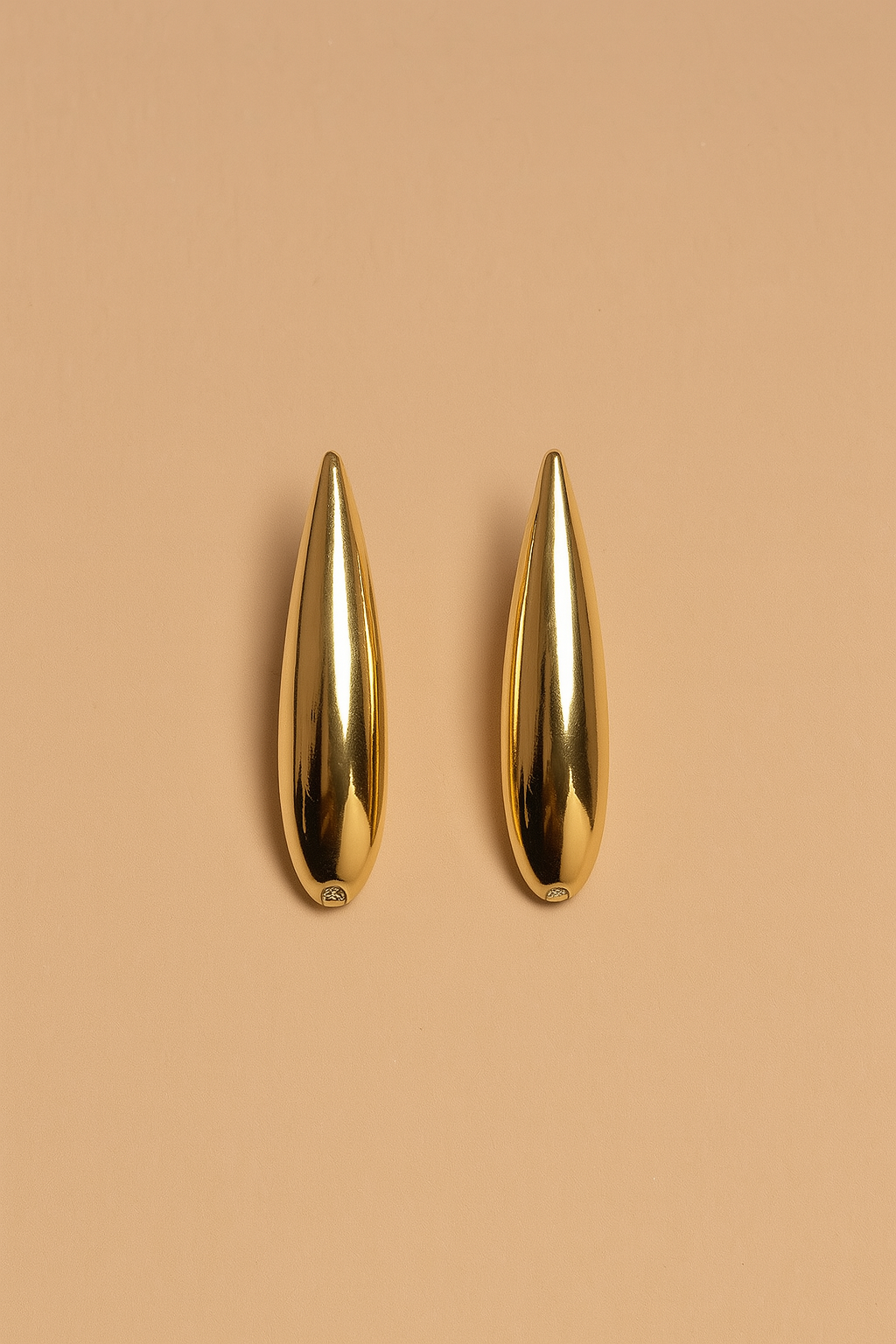 Golden Sleek Hoop
