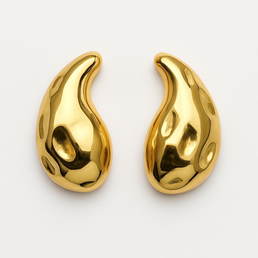 Molten TearDrop Earring