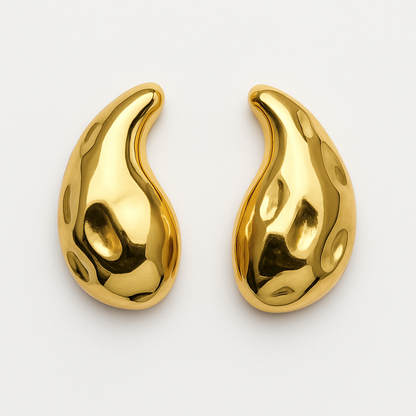 Molten TearDrop Earring