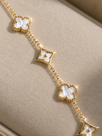 Starlight Clover Bracelet