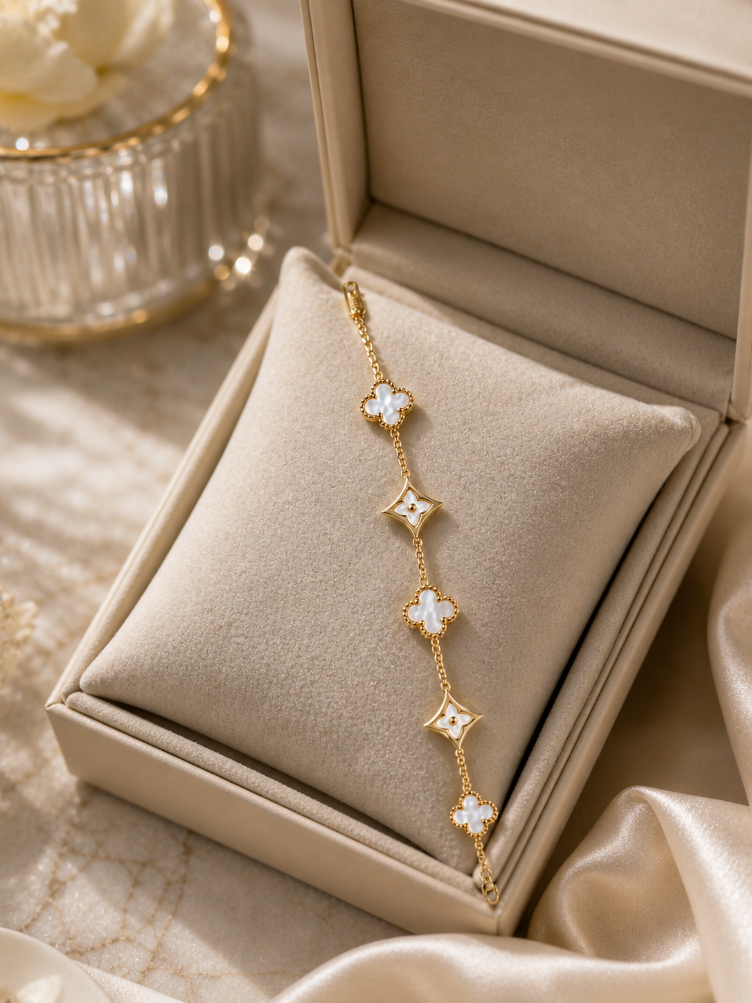 Starlight Clover Bracelet