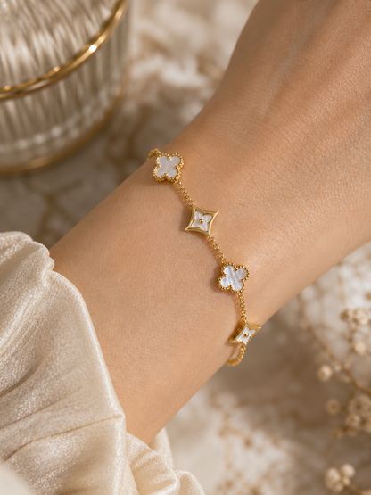 Starlight Clover Bracelet