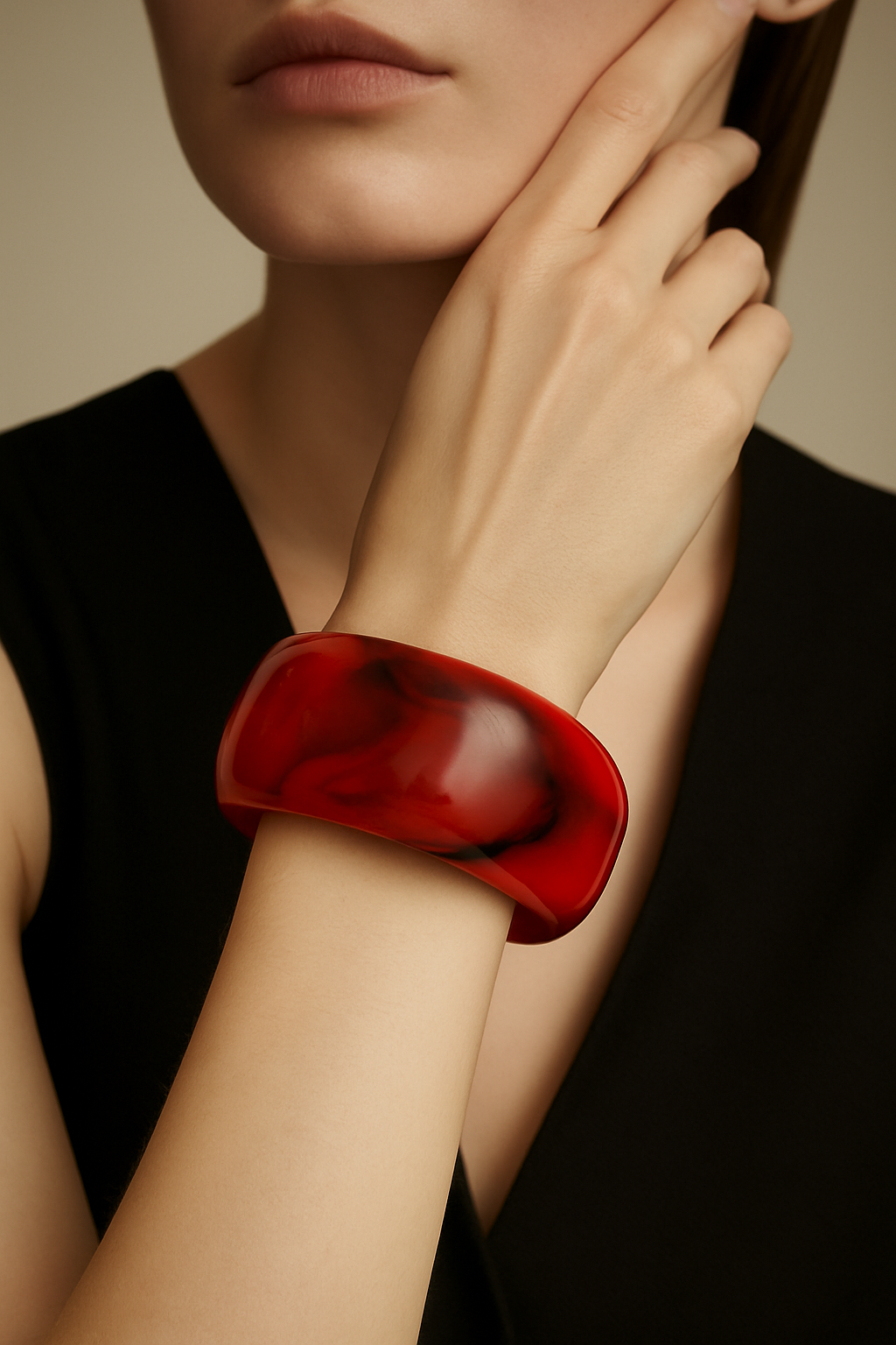 Crimson  Bangle