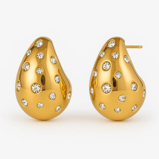 Crystal TearDrop Earrings