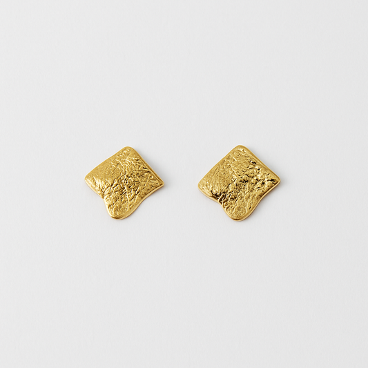 Molten Gold Fold Studs