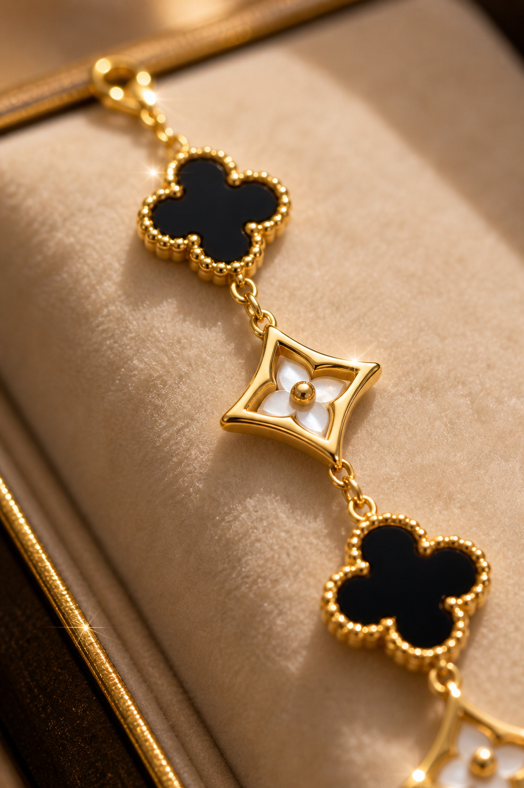 Starlight Clover Bracelet