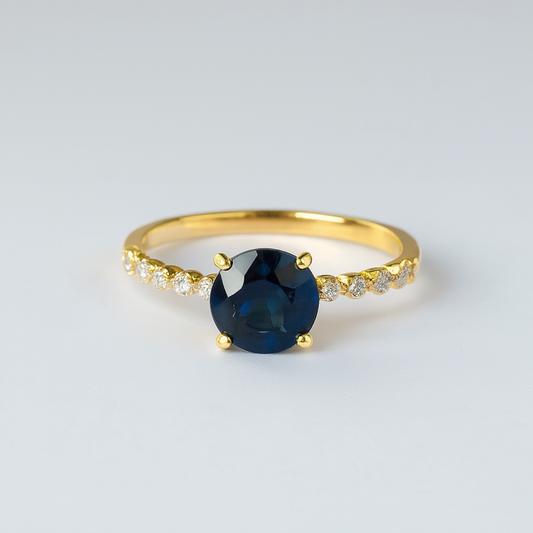 Celestial Blue Sapphire Ring