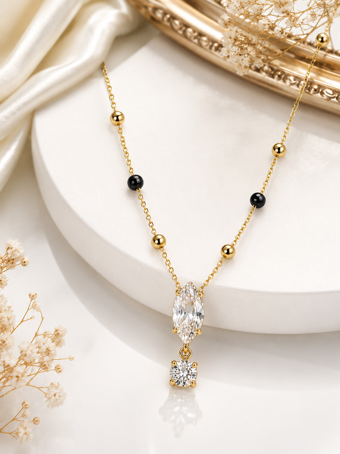 Saubhagya Marquise Mangalsutra