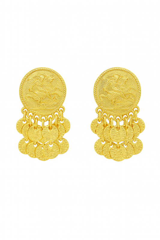 Royal Coin Earrings